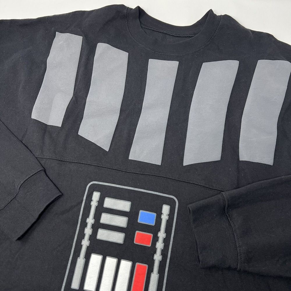 Star Wars Disney Parks Spirit Jersey Darth Vader Medium Black EUC